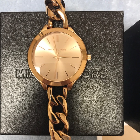 Michael Kors Rose Gold Watch